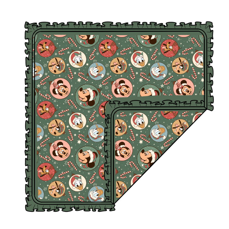 Main St Magic Enchanted Blanket - Knit - Pre Order - Christmas Special (50x50 Inches)