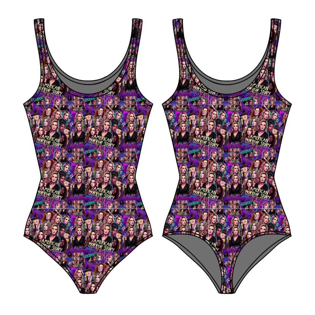 Spellbound Sisters Sapphire Women's Bamboo Leotard - Pre Order