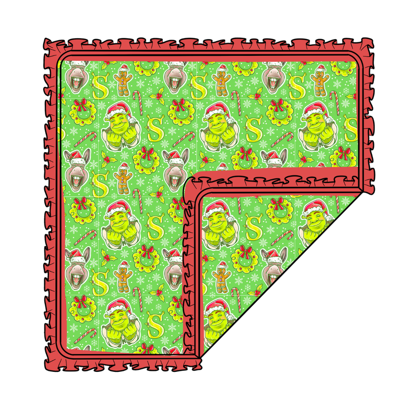 Swamp Bells Enchanted Blanket - Knit - Pre Order - Christmas Special (50x50 Inches)