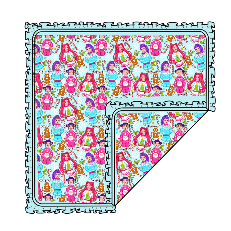 Holiday Pop Enchanted Blanket - Knit - Pre Order - Christmas Special (50x50 Inches)