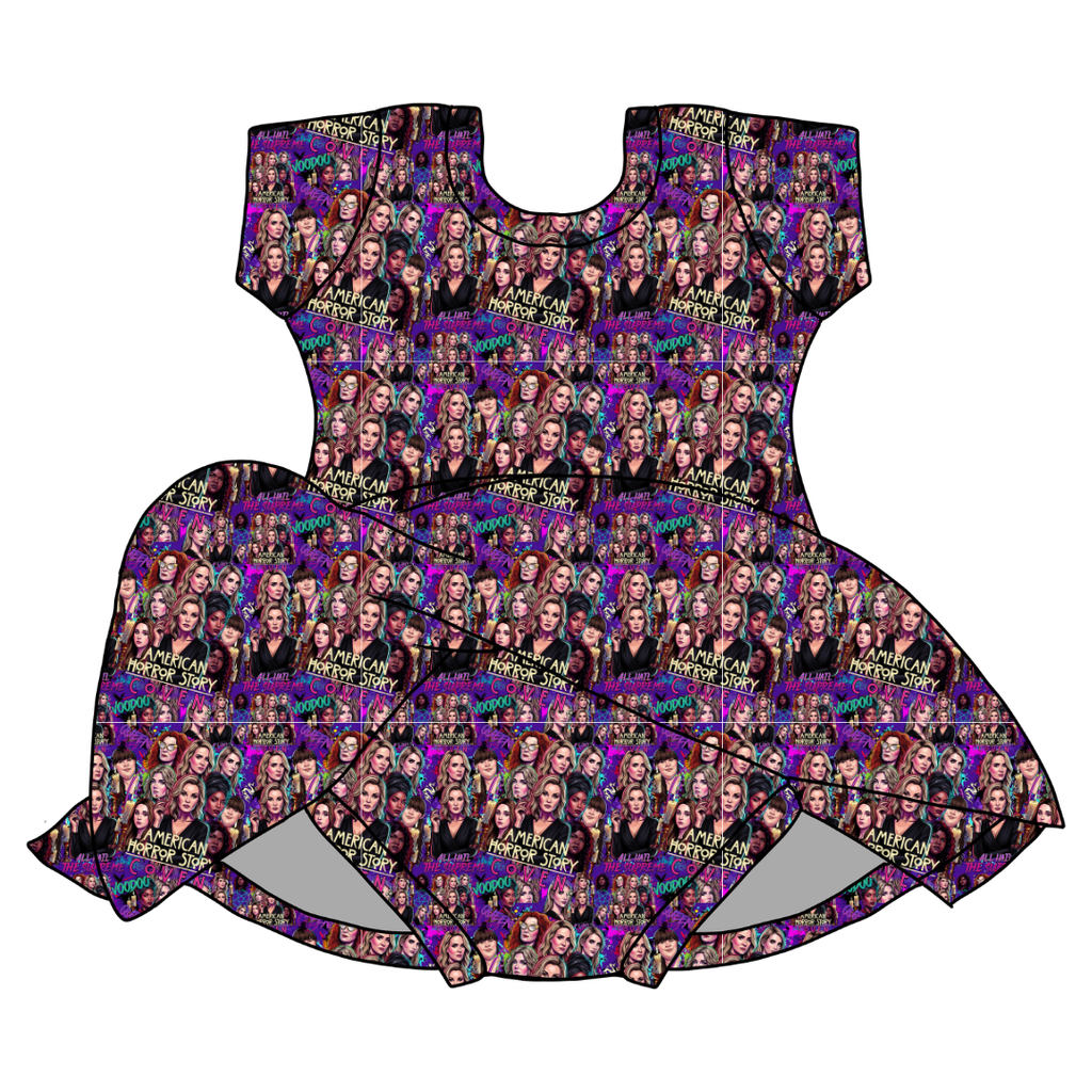 Spellbound Sisters Charming Short Sleeve Skirted Leotard - PRE ORDER