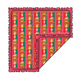 Festive & Fierce Cloud Nine Oversized Blanket - Bamboo - Pre Order - Christmas Special (57.5x80 Inches)