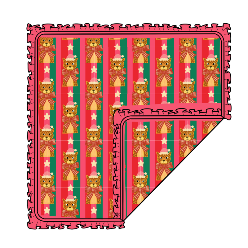 Festive & Fierce Enchanted Blanket - Knit - Pre Order - Christmas Special (50x50 Inches)