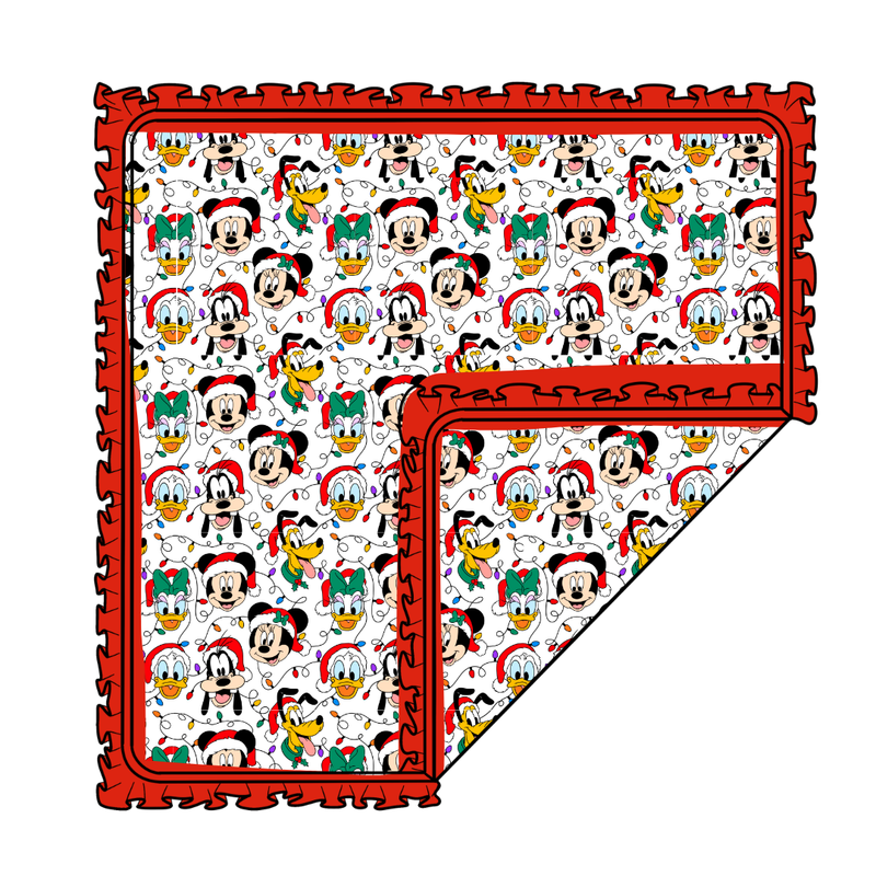 Jolly Holiday Crew Enchanted Blanket - Knit - Pre Order - Christmas Special (50x50 Inches)