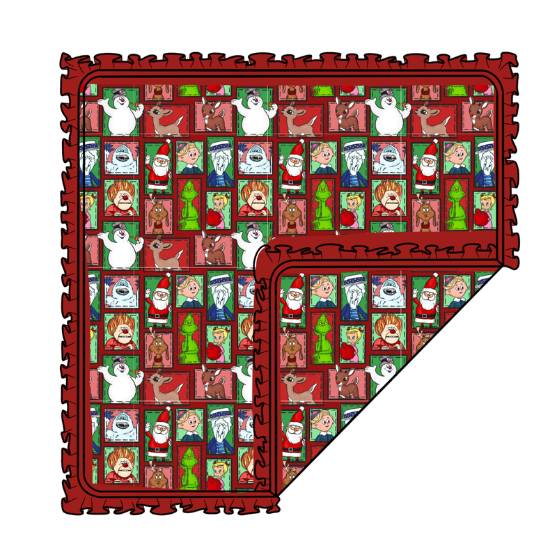 Christmas through the Years Enchanted Blanket - Knit - Pre Order - Christmas Special (50x50 Inches)