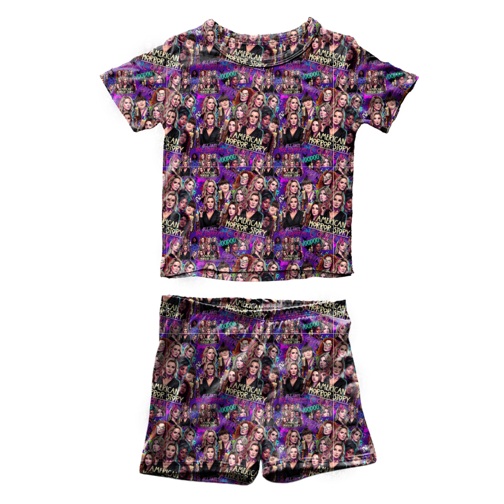 Spellbound Sisters Fawn Short Sleeve Short Set Bamboo - PRE ORDER