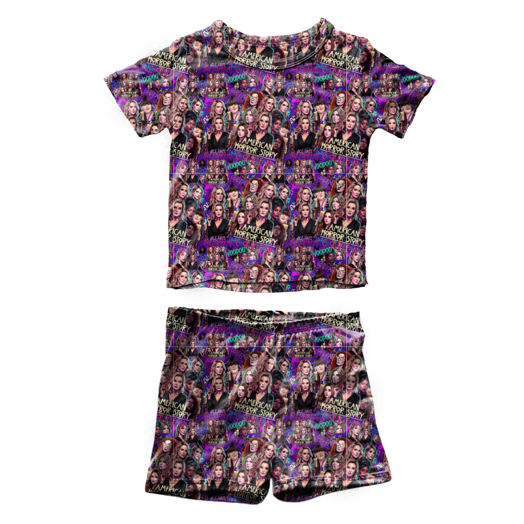 Spellbound Sisters Fawn Short Sleeve Short Set Bamboo - PRE ORDER