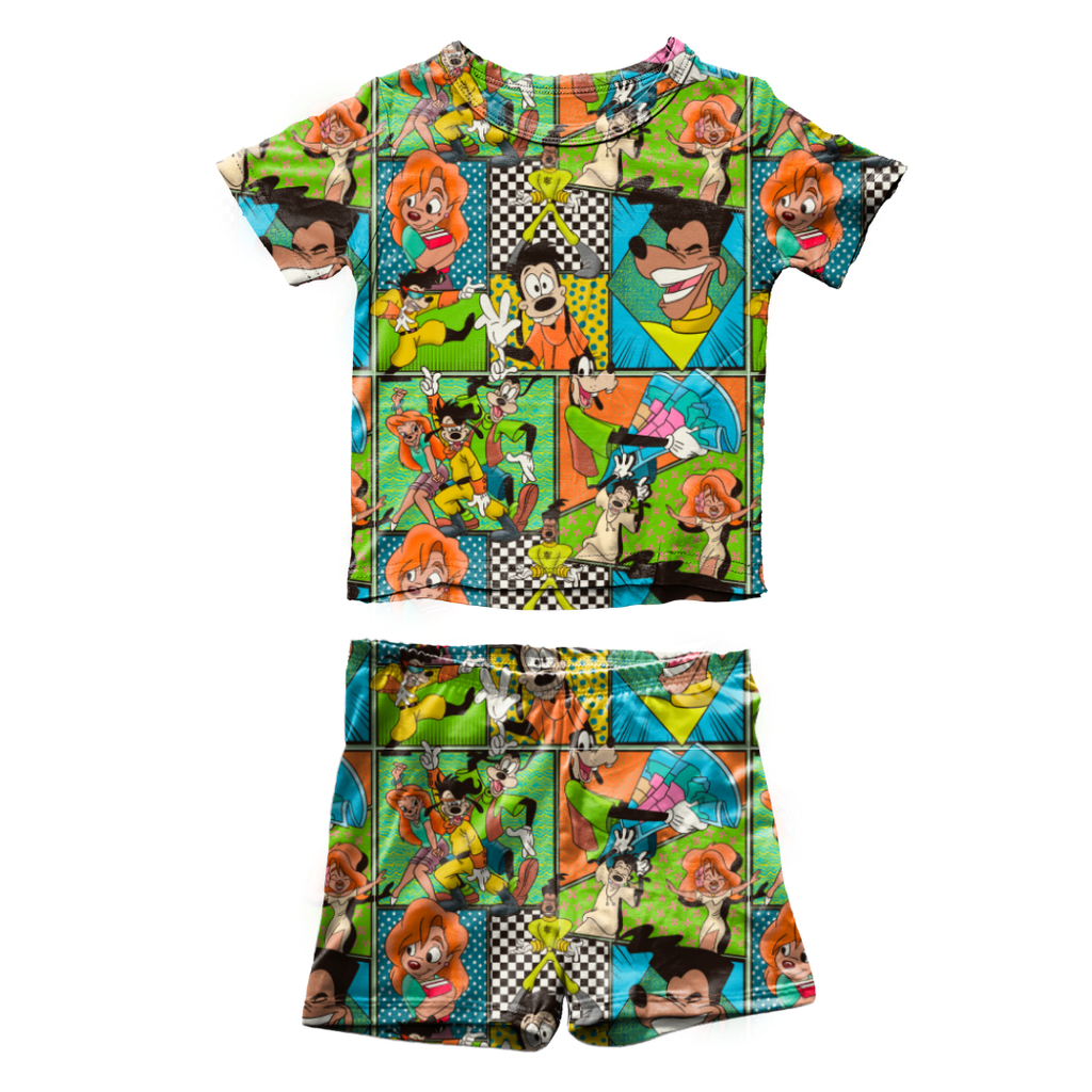 Stand Out Fawn Short Sleeve Short Set Bamboo - PRE ORDER