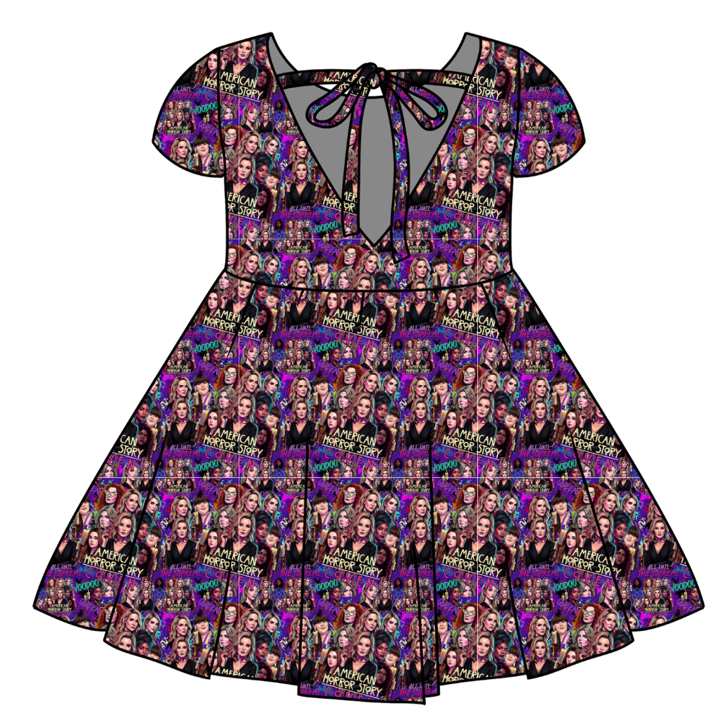 SPELLBOUND SISTERS - Honey Girl's Twirl Dress Bamboo - PRE ORDER