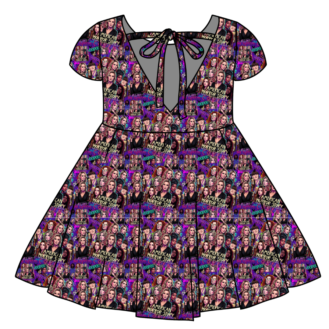 SPELLBOUND SISTERS - Honey Girl's Twirl Dress Bamboo - PRE ORDER
