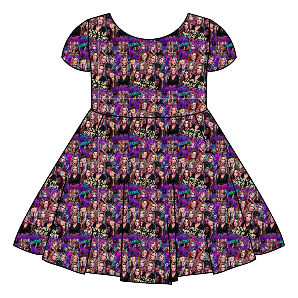 SPELLBOUND SISTERS - Honey Girl's Twirl Dress Bamboo - PRE ORDER