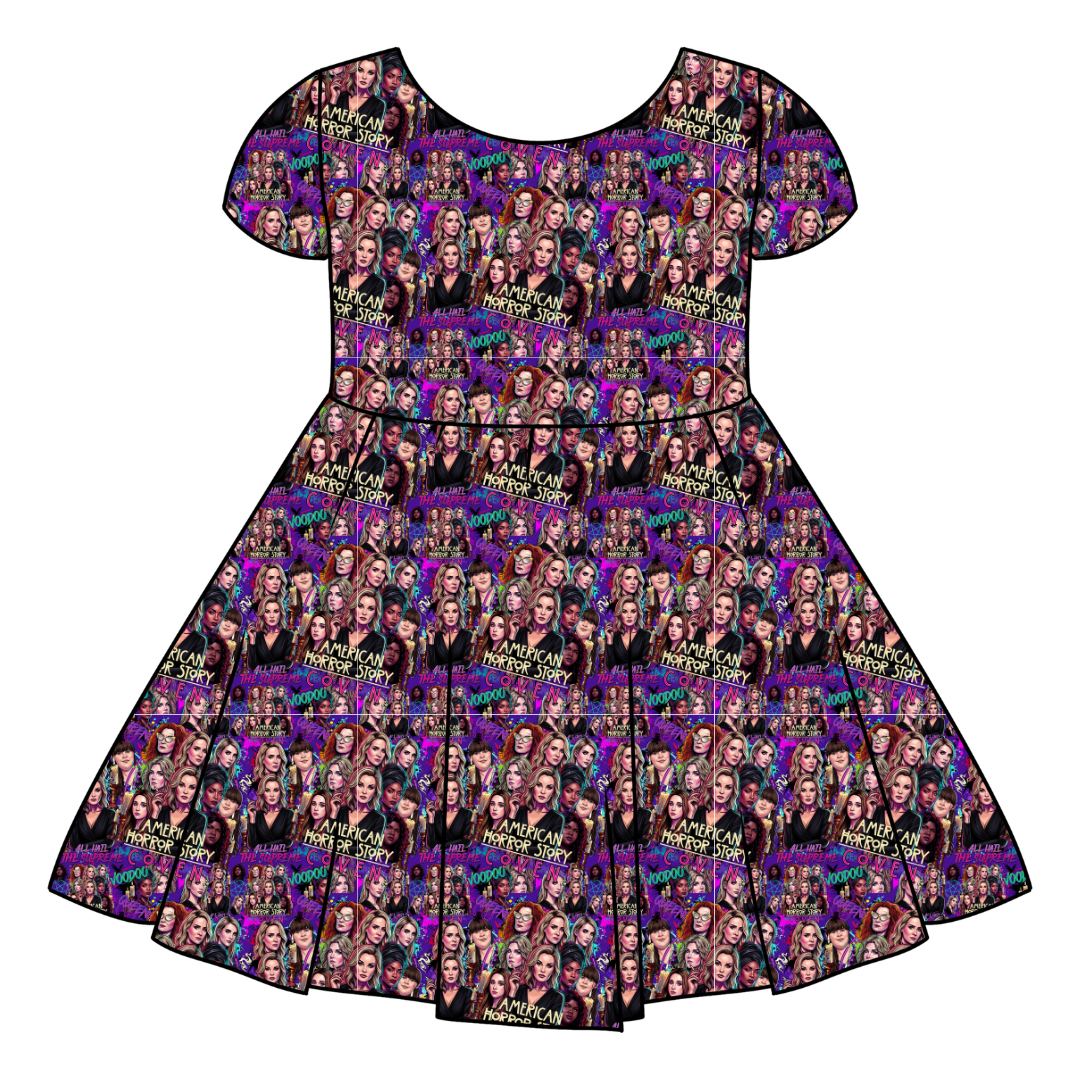 SPELLBOUND SISTERS - Honey Girl's Twirl Dress Bamboo - PRE ORDER