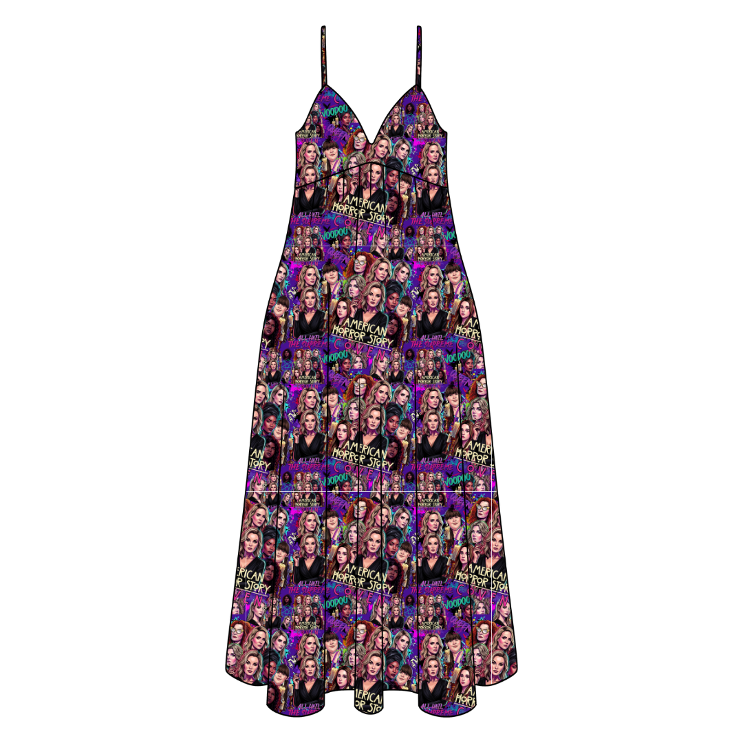 Spellbound Sisters Harper Women's Low Back Dress Bamboo - Pre Order