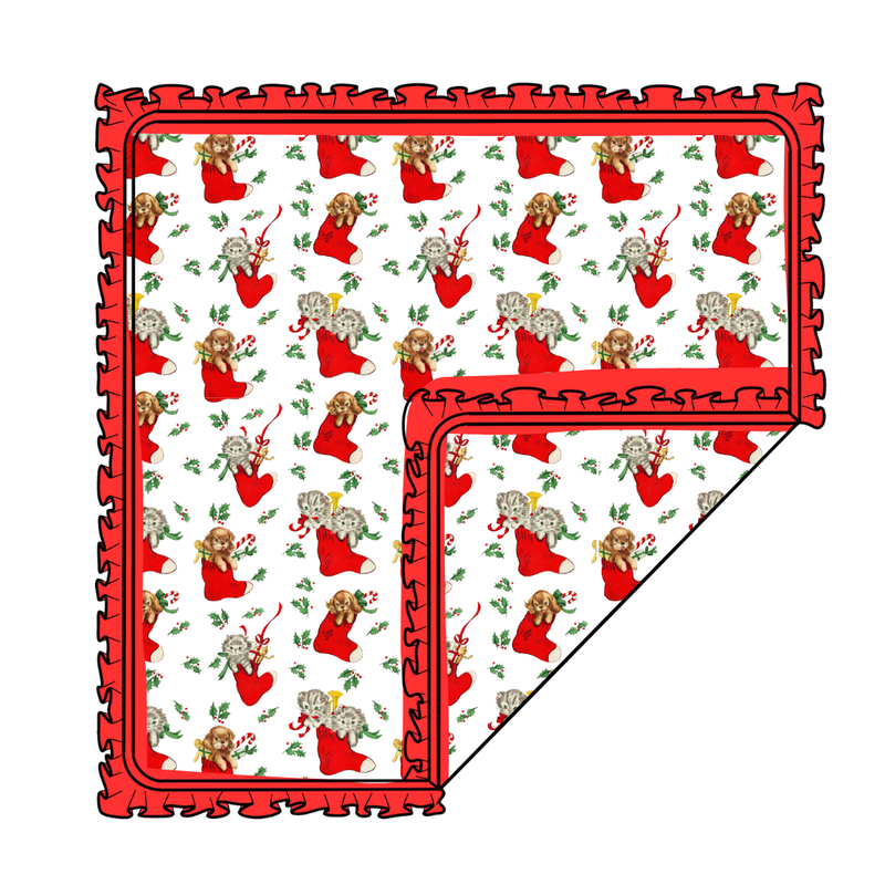Under the Tree Moonbeam Blanket - Bamboo - Pre Order - Christmas Special (50x50 Inches)