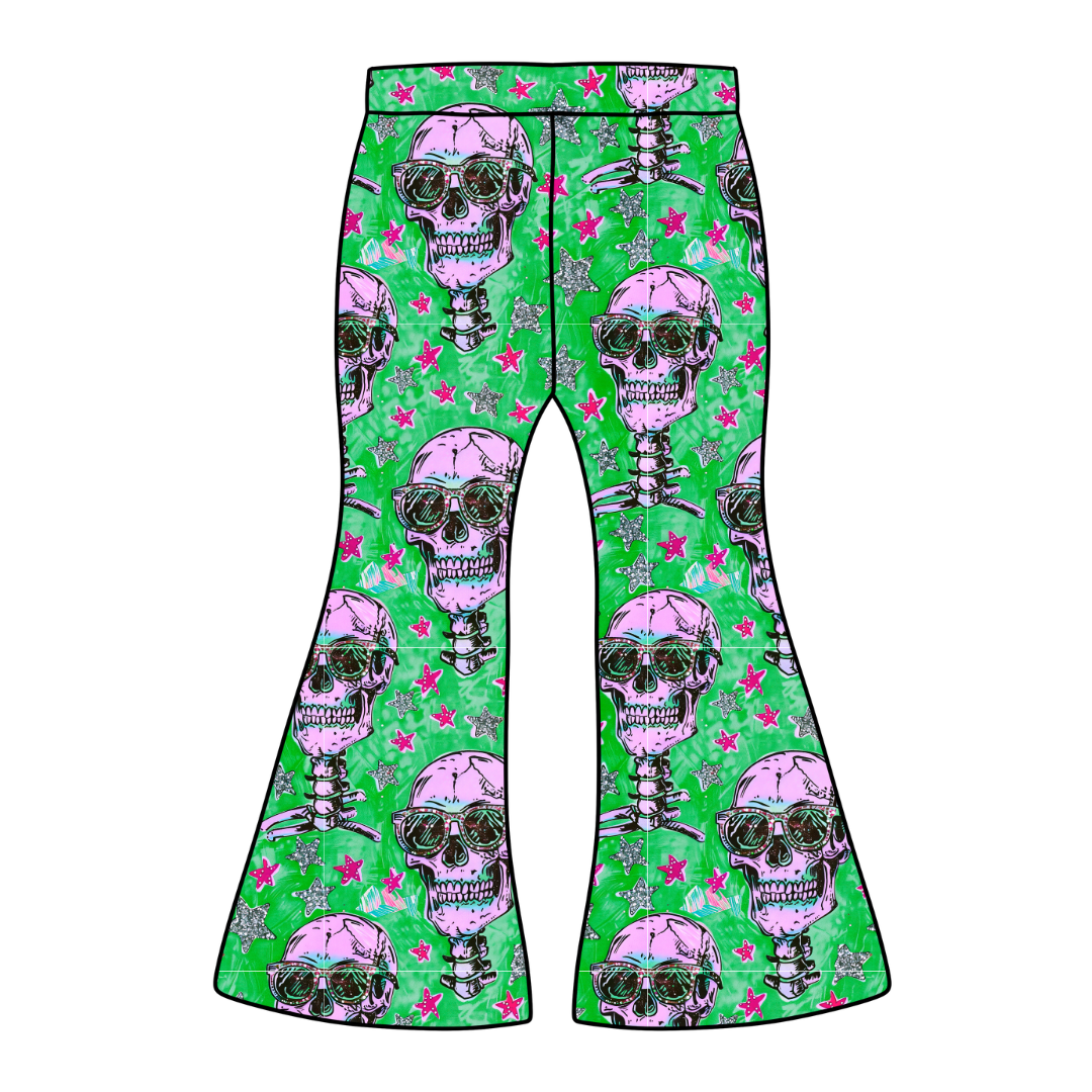Bad 2 The Bone Mod Adult Flare Bamboo Pants - Pre Order