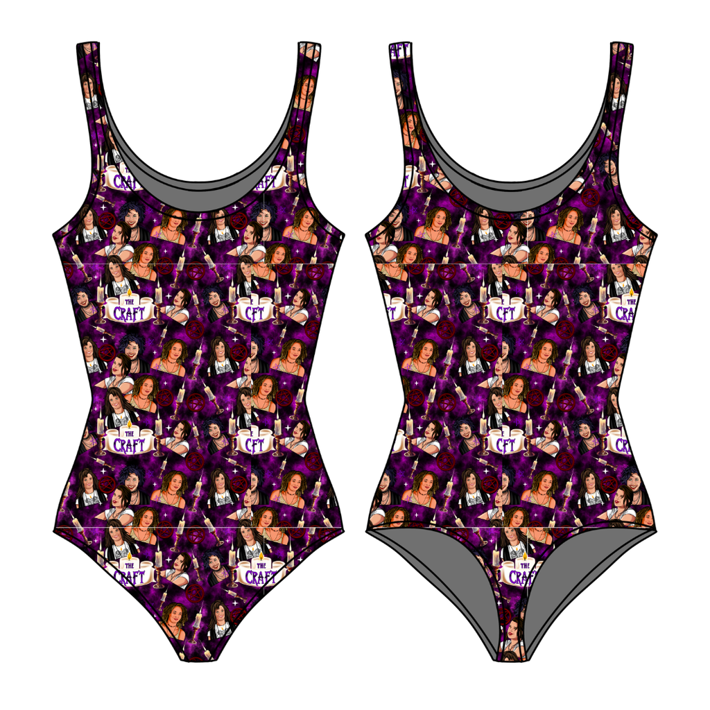 Bewitched Babes Sapphire Women's Bamboo Leotard - Pre Order