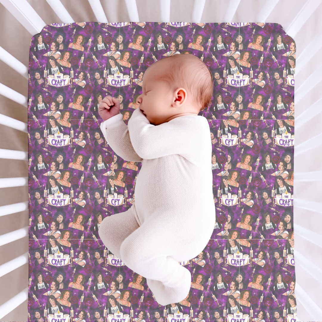 Bewitched Babes Fitted Sheet Bamboo - PRE ORDER