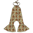 Woodland Melody Stardust Bellbottom Halter Romper Knit - PRE ORDER
