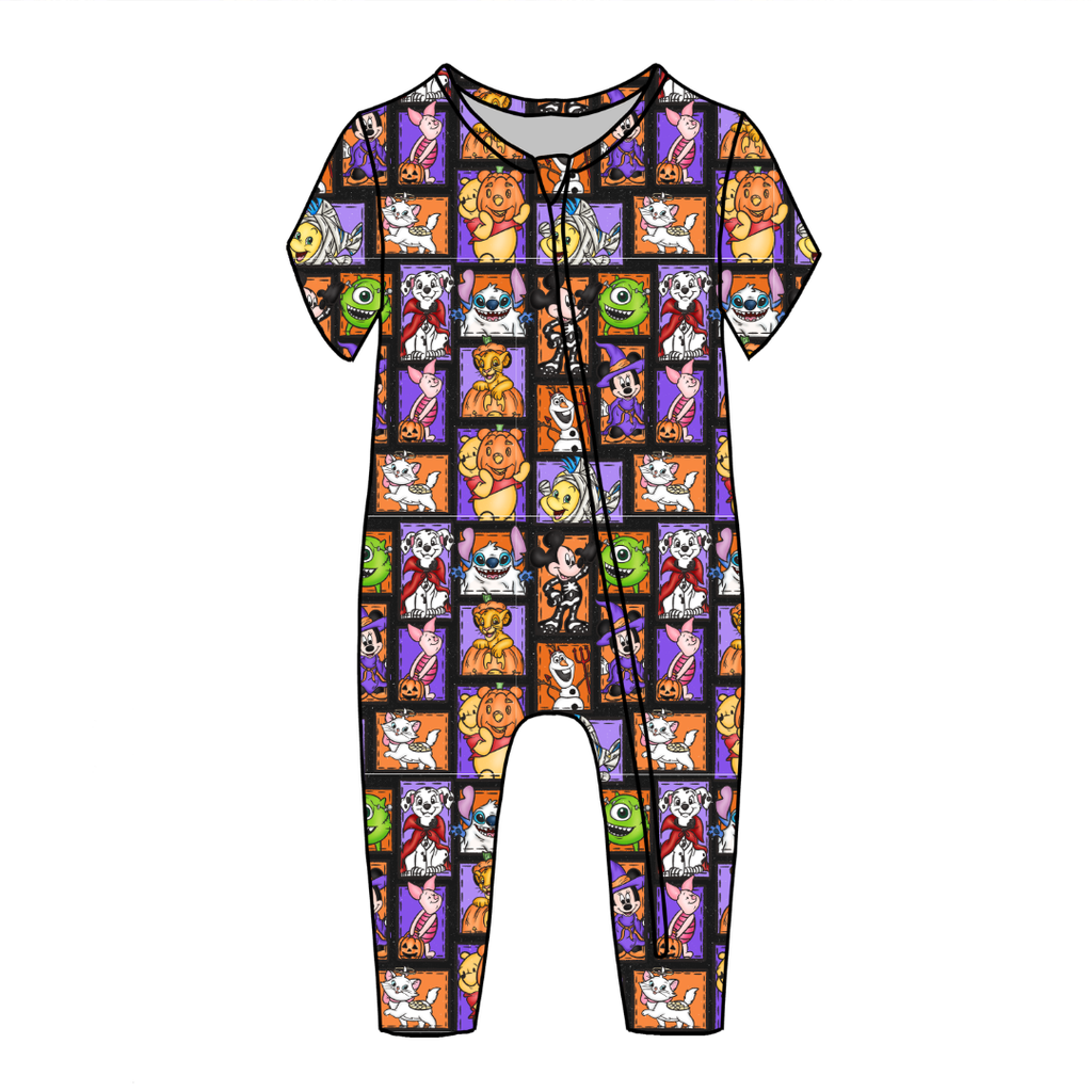 Magical Mashup Dandelion Short Sleeve Sleeper Bamboo - PRE ORDER