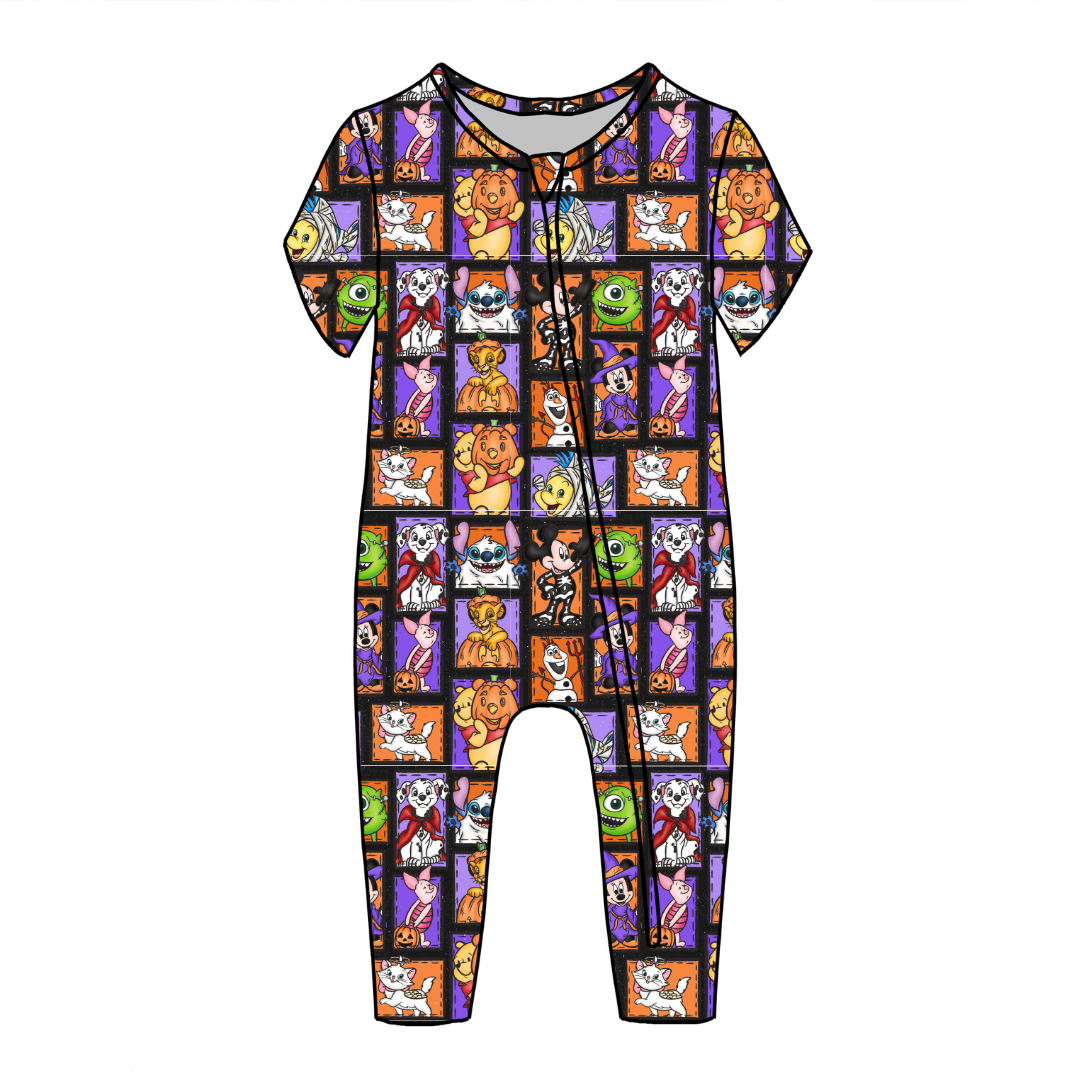 Magical Mashup Dandelion Short Sleeve Sleeper Bamboo - PRE ORDER