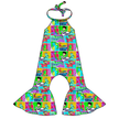 Dragon Dreams Stardust Bellbottom Halter Romper Knit - PRE ORDER