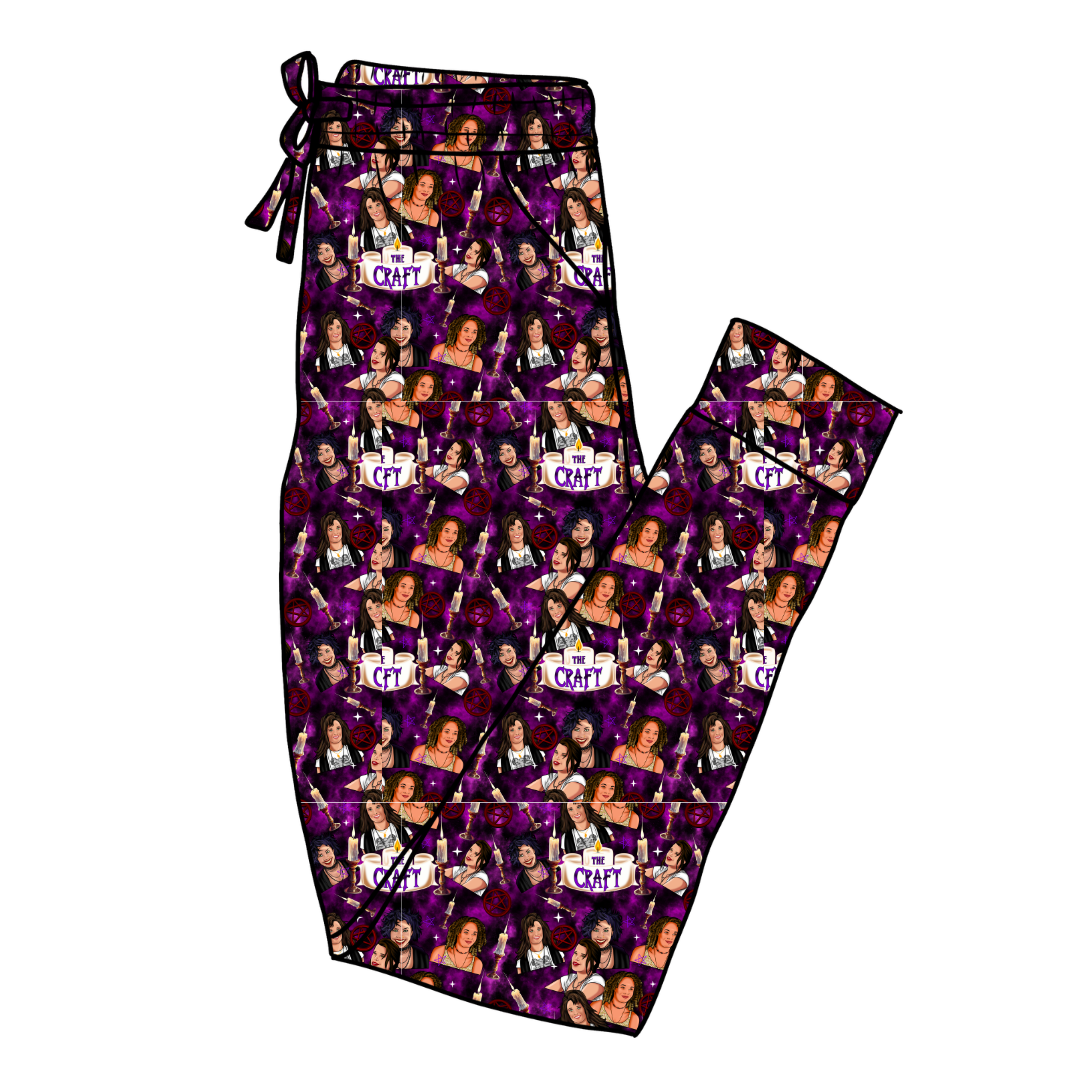 Bewitched Babes Daze Adult Bamboo Joggers - Pre Order