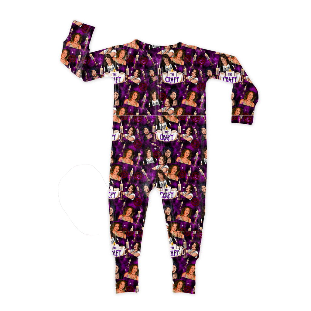 Bewitched Babes Dreamland Long Sleeve Sleeper Bamboo - PRE ORDER