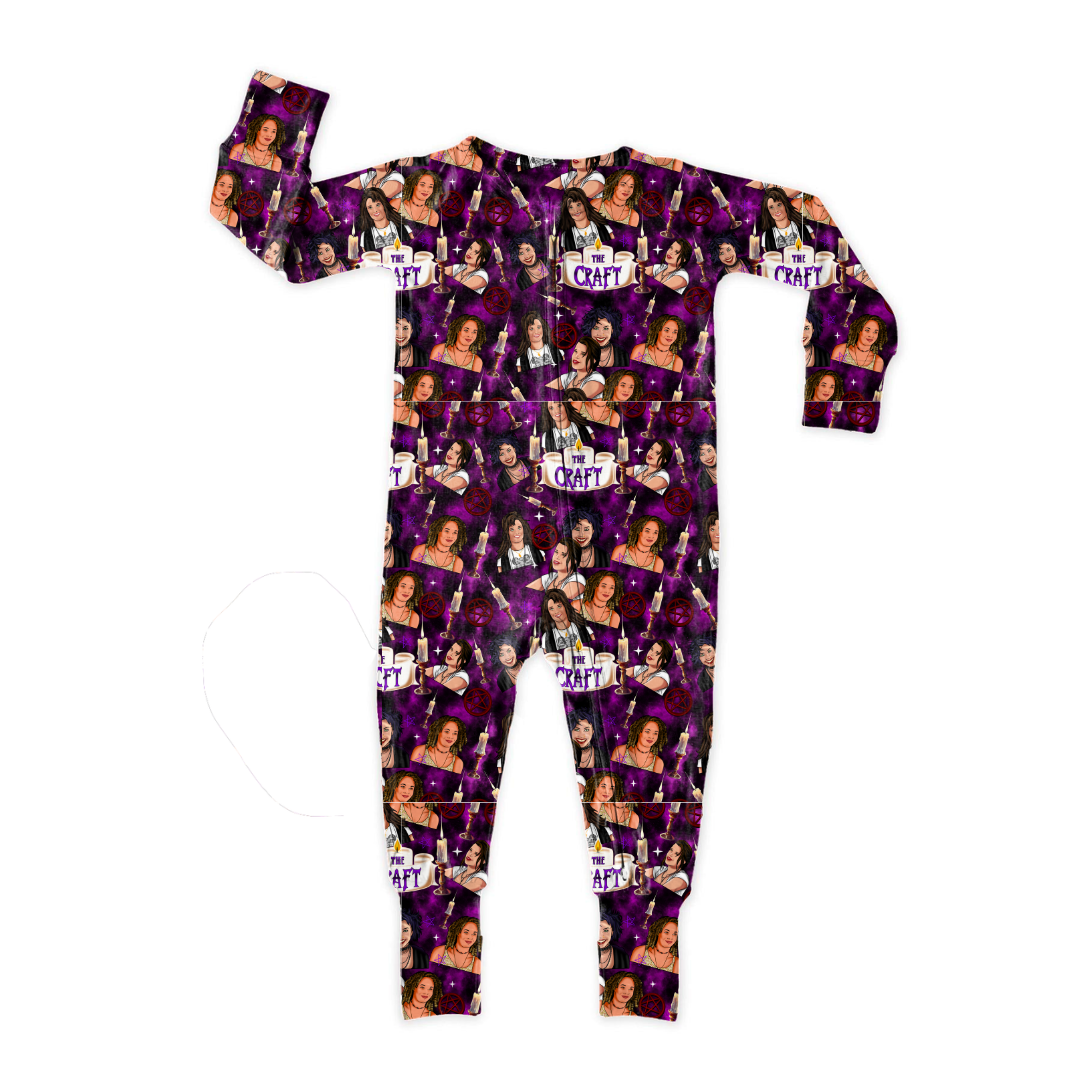 Bewitched Babes Dreamland Long Sleeve Sleeper Bamboo - PRE ORDER