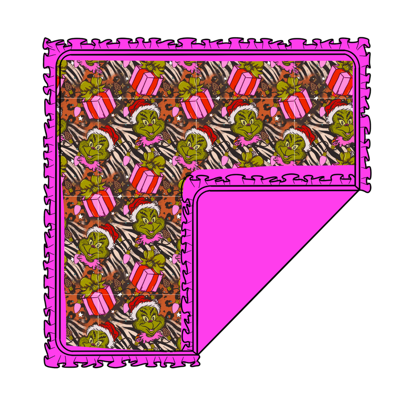 Pretty Mean Christmas Moonbeam Blanket - Bamboo - Pre Order - Christmas Special (50x50 Inches)