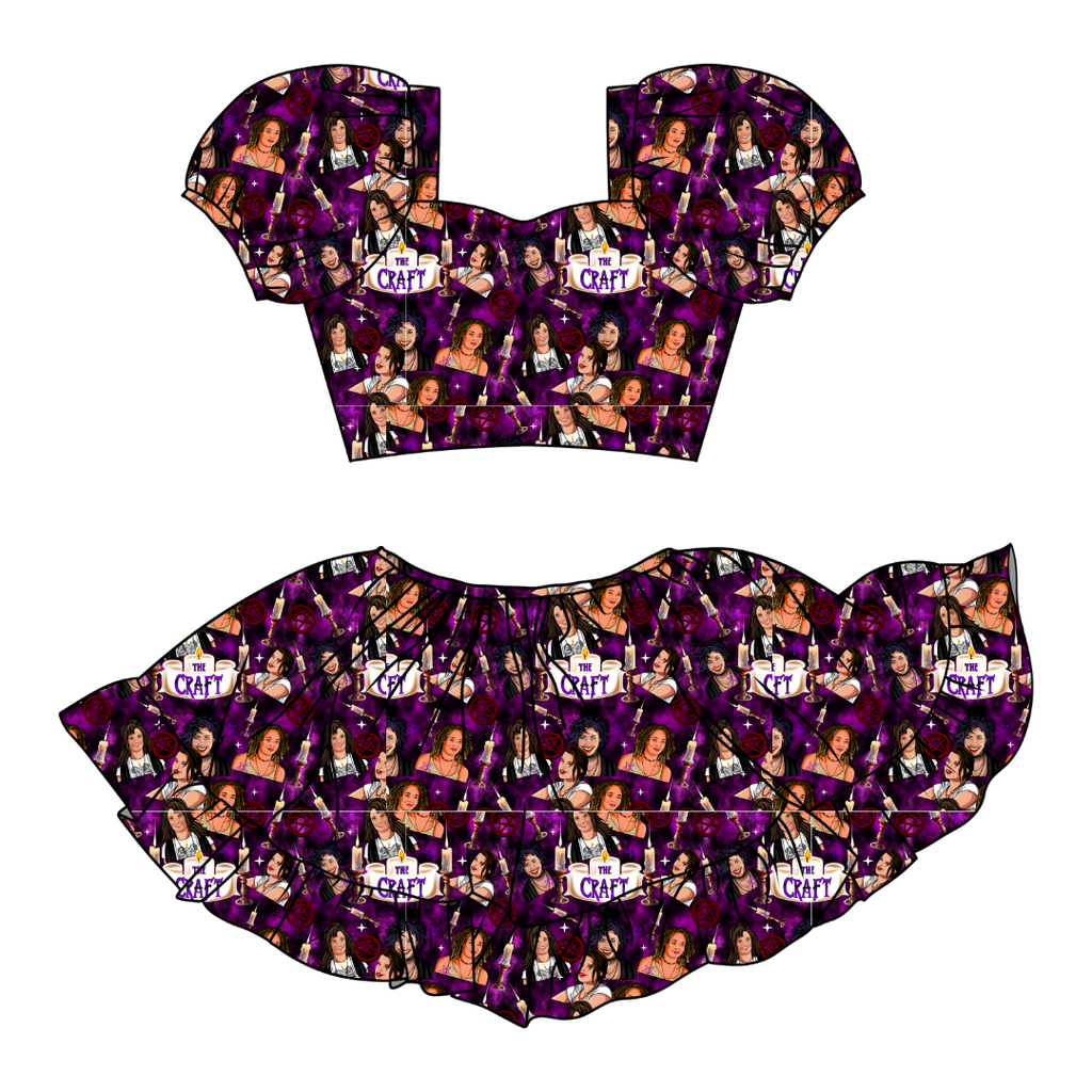 Bewitched Babes - Starlet Skirt Set Knit - PRE ORDER