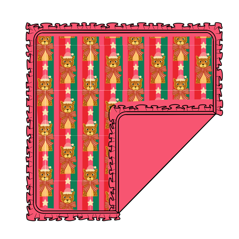 Festive & Fierce Enchanted Blanket - Knit - Pre Order - Christmas Special (50x50 Inches)