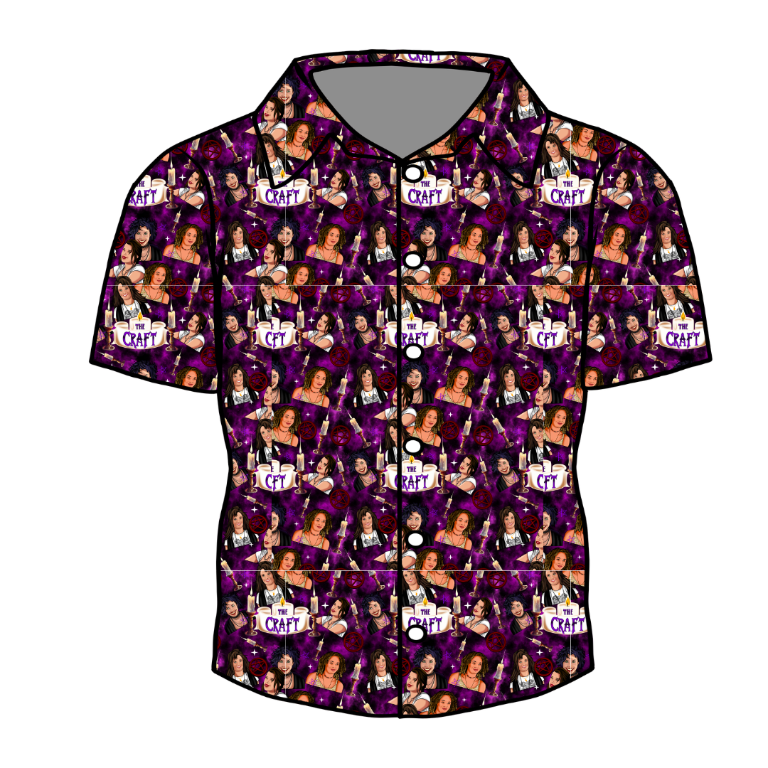 Bewitched Babes - Twilight Men's Button Down Bamboo - Pre Order
