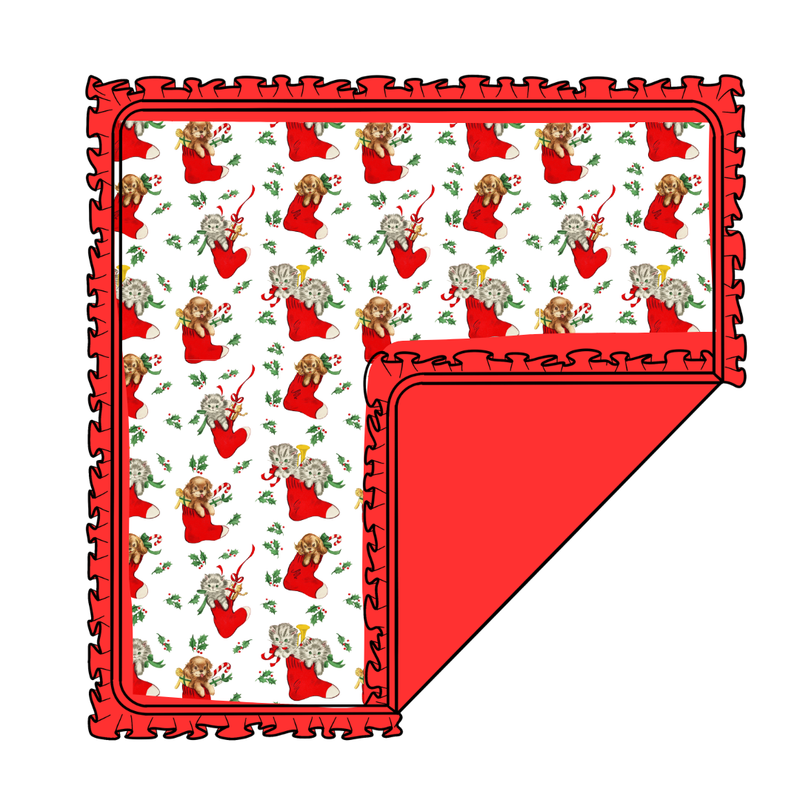 Under the Tree Moonbeam Blanket - Bamboo - Pre Order - Christmas Special (50x50 Inches)