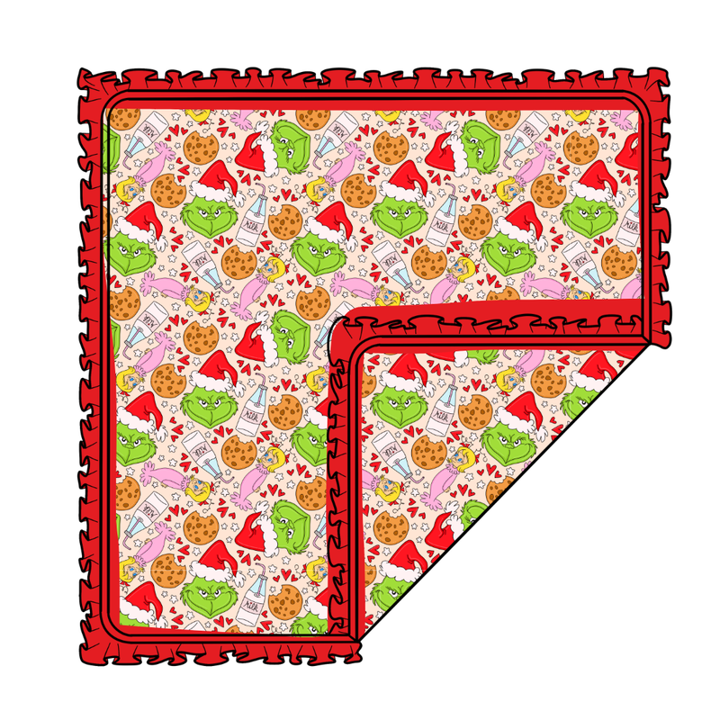 Heart of Whoo Ville Enchanted Blanket - Knit - Pre Order - Christmas Special (50x50 Inches)