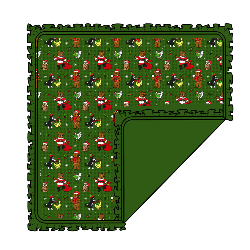 Cozy Cabin Christmas Dreamscape Oversized Blanket - Knit - Pre Order - Christmas Special (57.5x80 Inches)