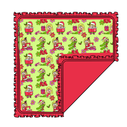 Merry Girl Era Dreamscape Oversized Blanket - Knit - Pre Order - Christmas Special (57.5x80 Inches)