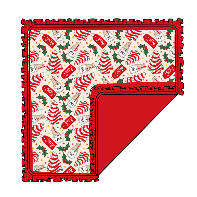 Tree Cakes Enchanted Blanket - Knit - Pre Order - Christmas Special (50x50 Inches)