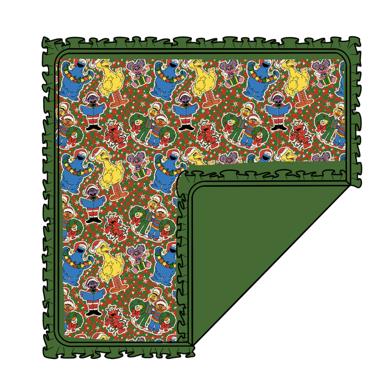 Merry Street Friends Enchanted Blanket - Knit - Pre Order - Christmas Special (50x50 Inches)