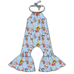 Curious Adventures Stardust Bellbottom Halter Romper Knit - PRE ORDER