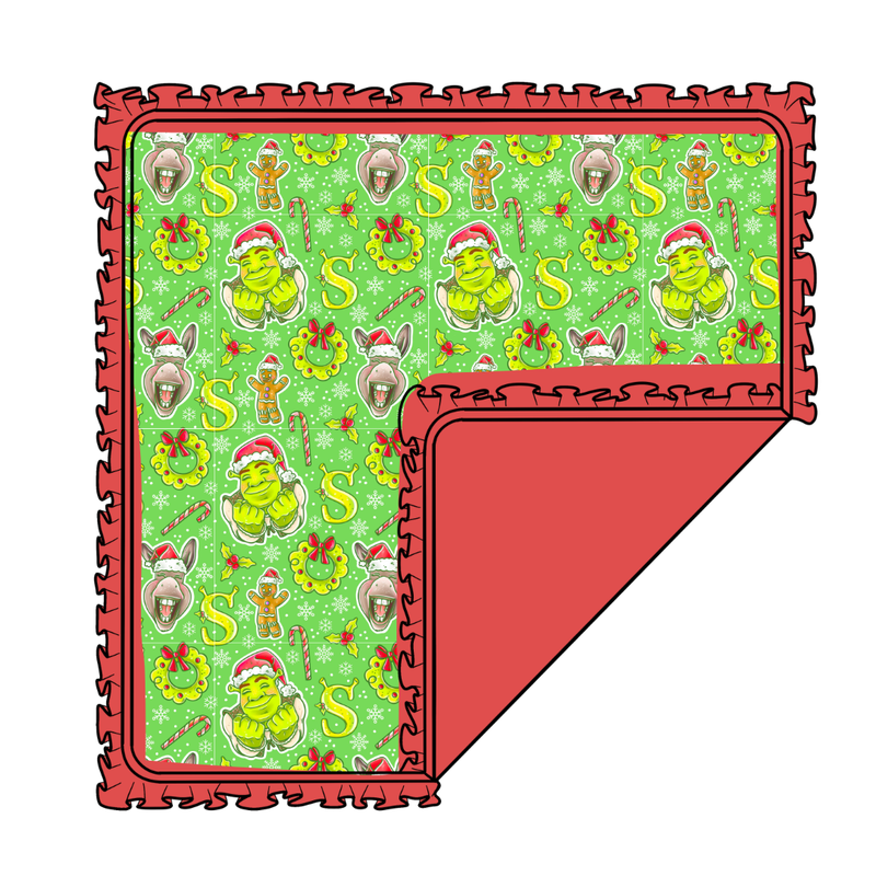 Swamp Bells Enchanted Blanket - Knit - Pre Order - Christmas Special (50x50 Inches)