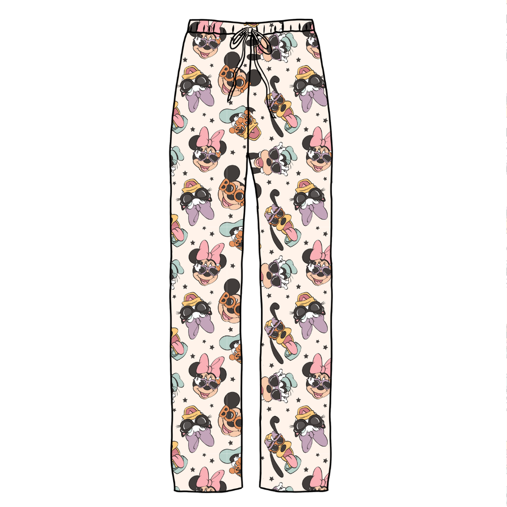 Spooky Cute Crew Cosmic Adult Bamboo Pants - Pre Order