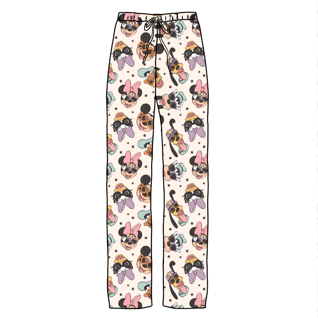 Spooky Cute Crew Cosmic Adult Bamboo Pants - Pre Order