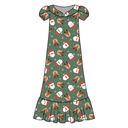 Sleigh Bell Dreams Blanche Women's Night Dress - Bamboo - Pre Order - Christmas Special