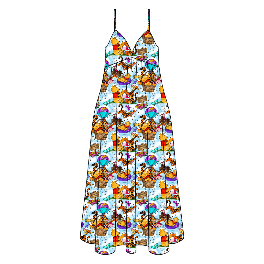 Sweet as Honey Harper Women's Low Back Dress Bamboo - Pre Order