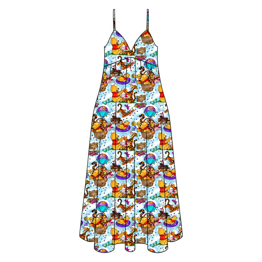 Sweet as Honey Harper Women's Low Back Dress Bamboo - Pre Order