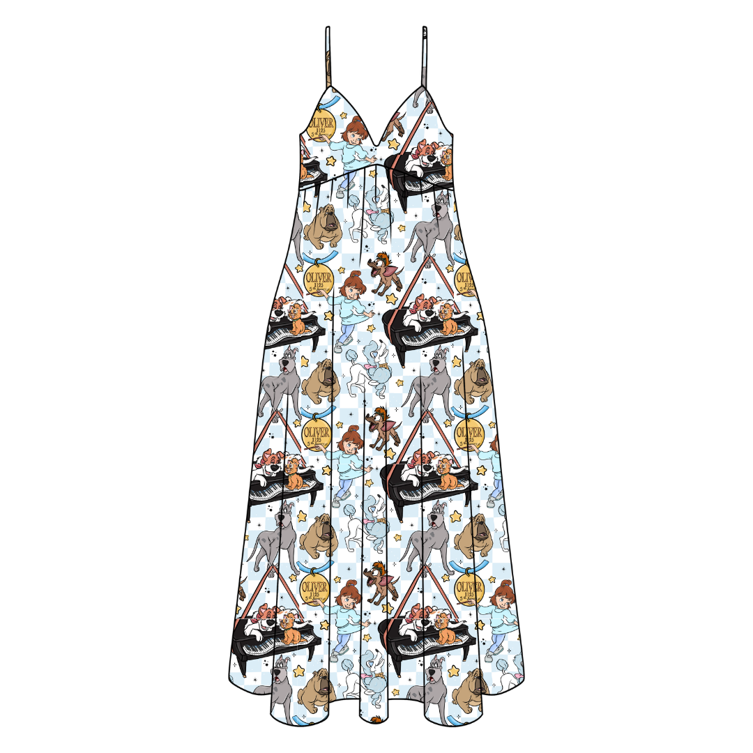 Big City Besties Harper Women's Low Back Dress Bamboo - Pre Order