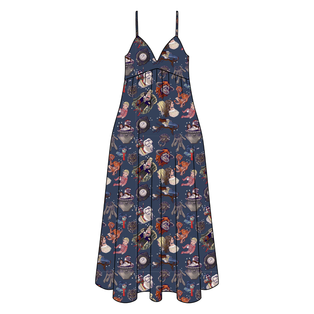 The Babe Harper Women's Low Back Dress Bamboo - Pre Order