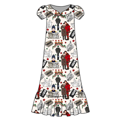 Alone at Home Blanche Women's Night Dress - Bamboo - Pre Order - Christmas Special