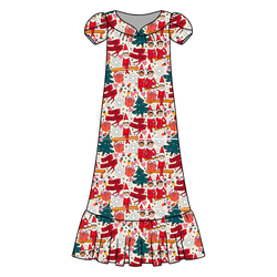 Milk & Mischief Blanche Women's Night Dress - Bamboo - Pre Order - Christmas Special