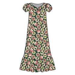 Christmas Cookies Blanche Women's Night Dress - Bamboo - Pre Order - Christmas Special